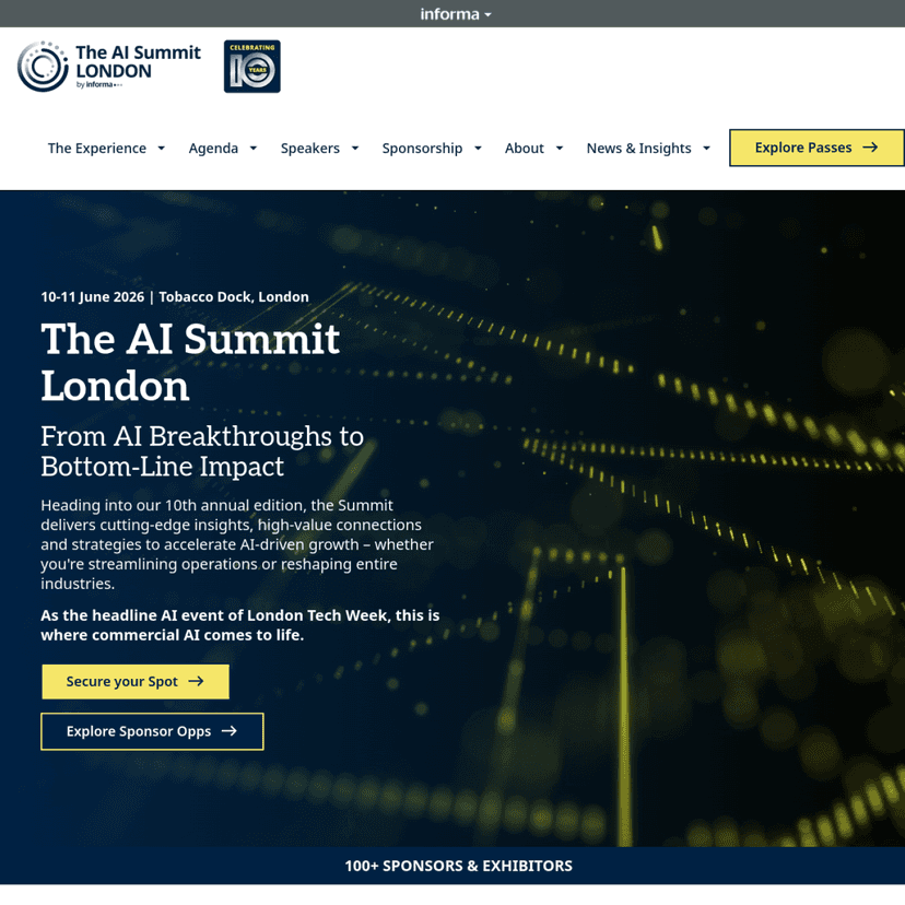 The AI Summit London 2026