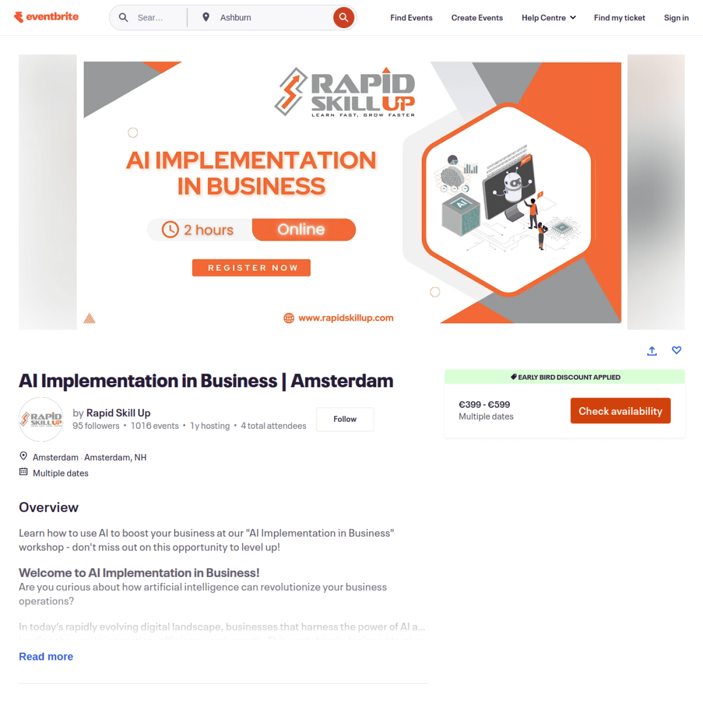 AI Implementation in Business | Amsterdam