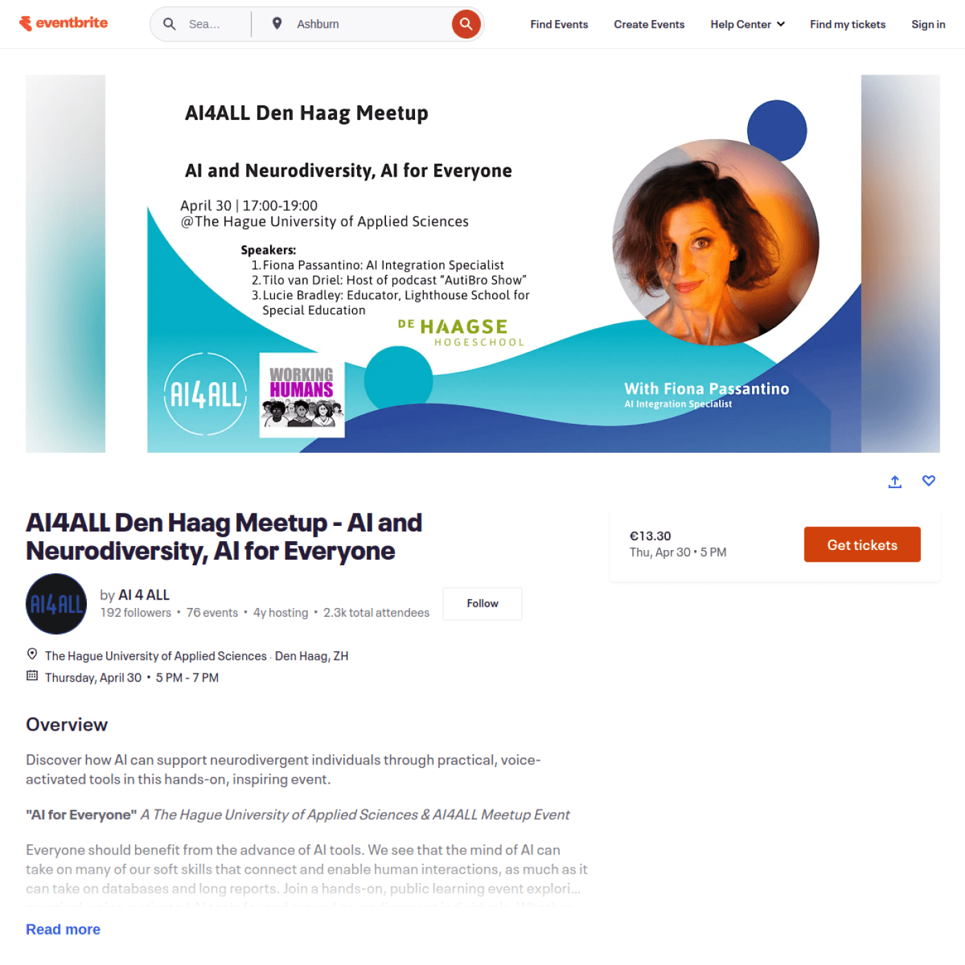 AI4ALL Den Haag cover