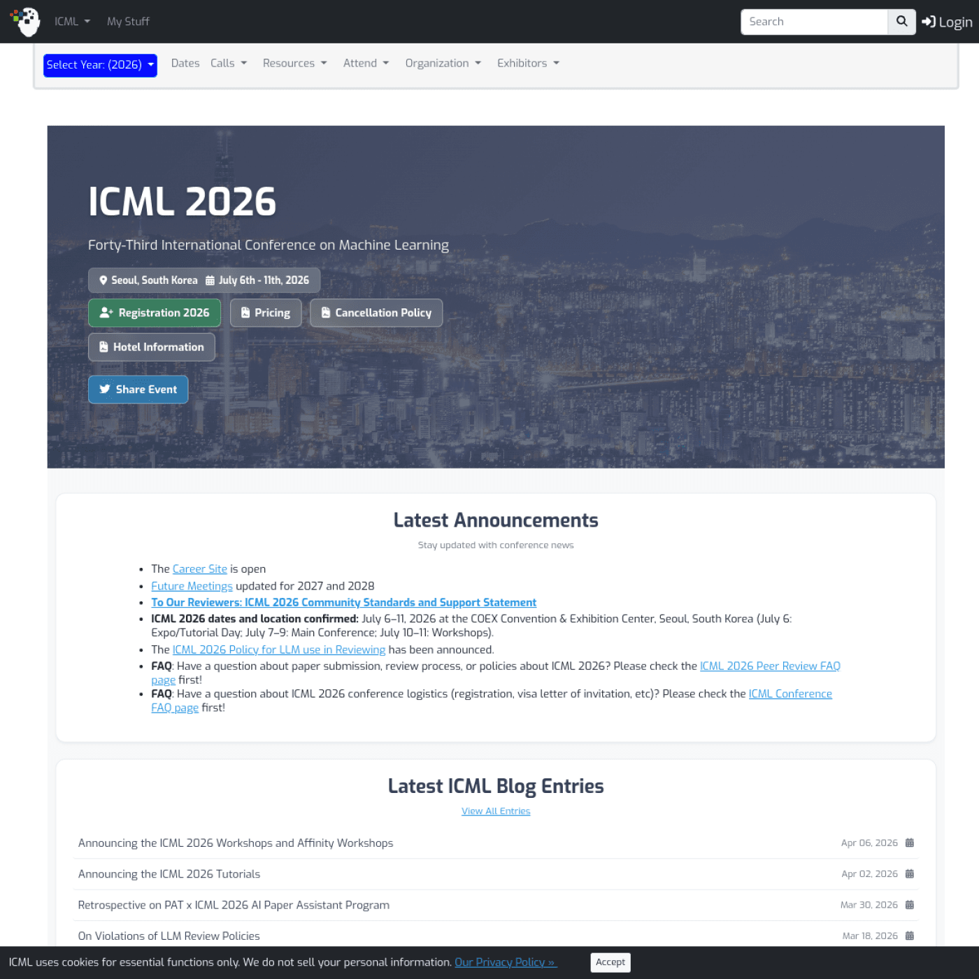ICML 2026 cover