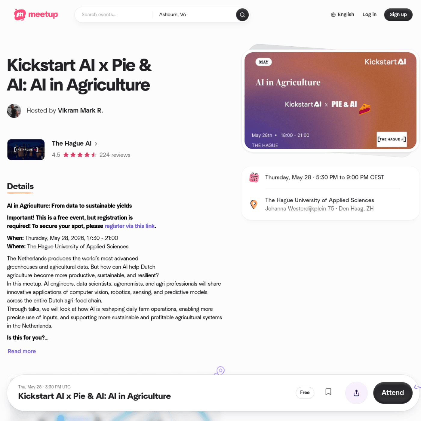 Kickstart AI x Pie & AI: AI in Agriculture cover